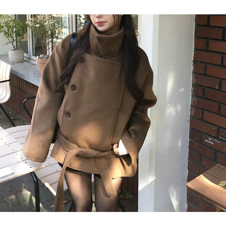 リボン襟付きメルトンジャケット | Ulysses | 詳細画像2 