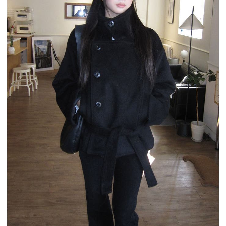 リボン襟付きメルトンジャケット | Ulysses | 詳細画像8 