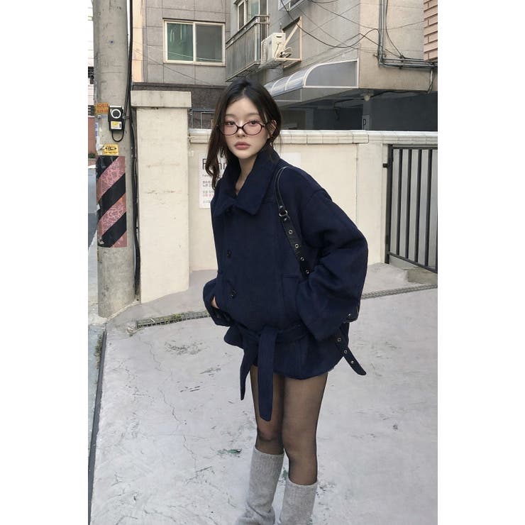 リボン襟付きメルトンジャケット | Ulysses | 詳細画像9 