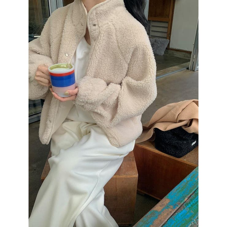 スタンドカラーボアジャケット | Ulysses | 詳細画像3 