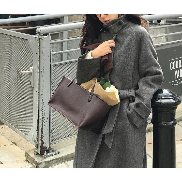 リボンロングスタンドカラーメルトンジャケット | Ulysses | 詳細画像7 