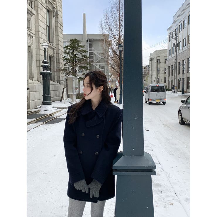 ダブルブレストメルトンジャケット | Ulysses | 詳細画像3 