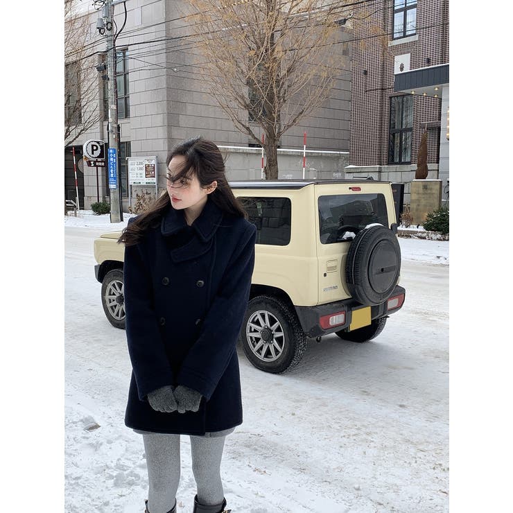 ダブルブレストメルトンジャケット | Ulysses | 詳細画像4 