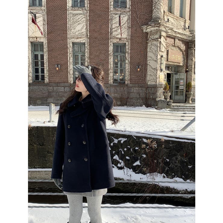 ダブルブレストメルトンジャケット | Ulysses | 詳細画像7 