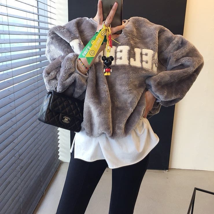 グレー | 刺繍ショートトップス | Ulysses