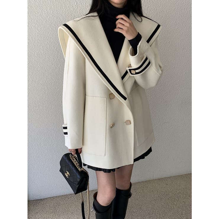 襟付きメルトンジャケット | Ulysses | 詳細画像3 