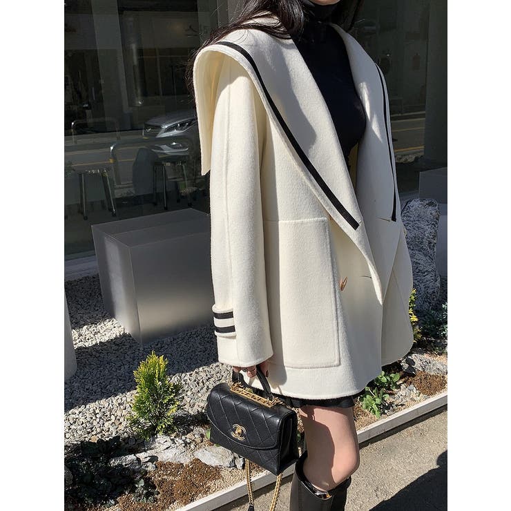 襟付きメルトンジャケット | Ulysses | 詳細画像4 