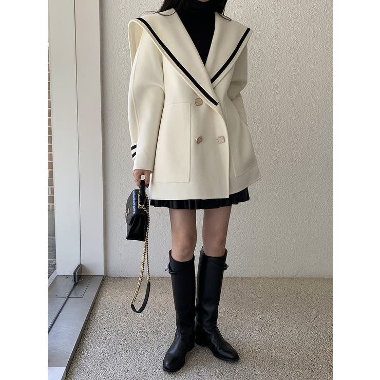 襟付きメルトンジャケット | Ulysses | 詳細画像5 