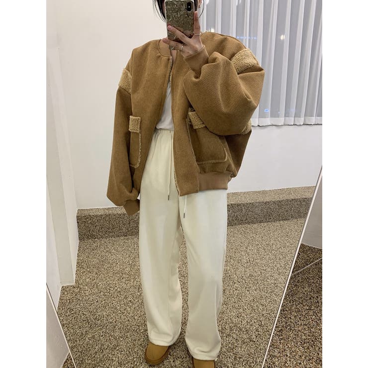 バック刺繍切り替えボアジャケット | Ulysses | 詳細画像6 