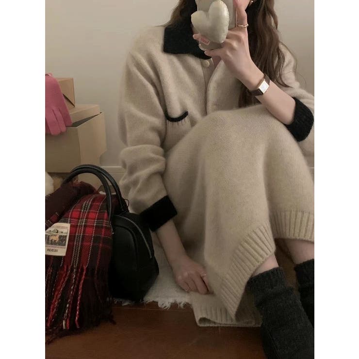 襟付きニットワンピース | Ulysses | 詳細画像4 