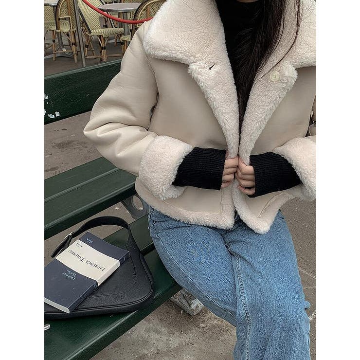 ショートリバーシブルボアジャケット | Ulysses | 詳細画像4 