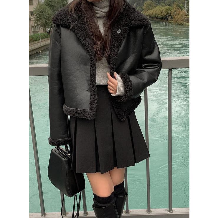 ショートリバーシブルボアジャケット | Ulysses | 詳細画像5 