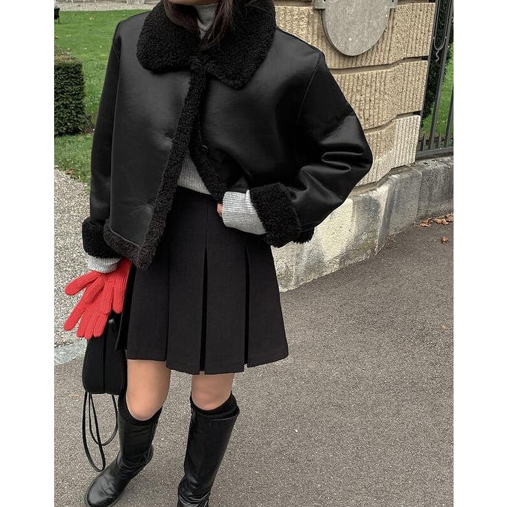 ショートリバーシブルボアジャケット | Ulysses | 詳細画像6 