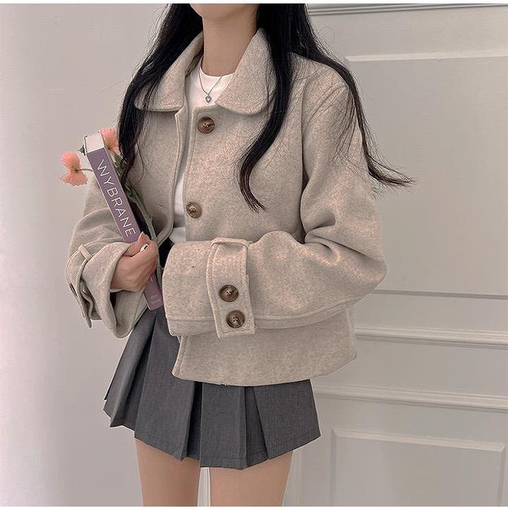 ショートシングルブレストメルトンジャケット | Ulysses | 詳細画像1 