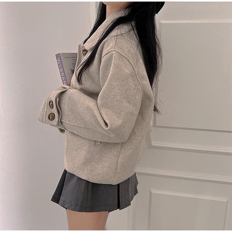 ショートシングルブレストメルトンジャケット | Ulysses | 詳細画像4 