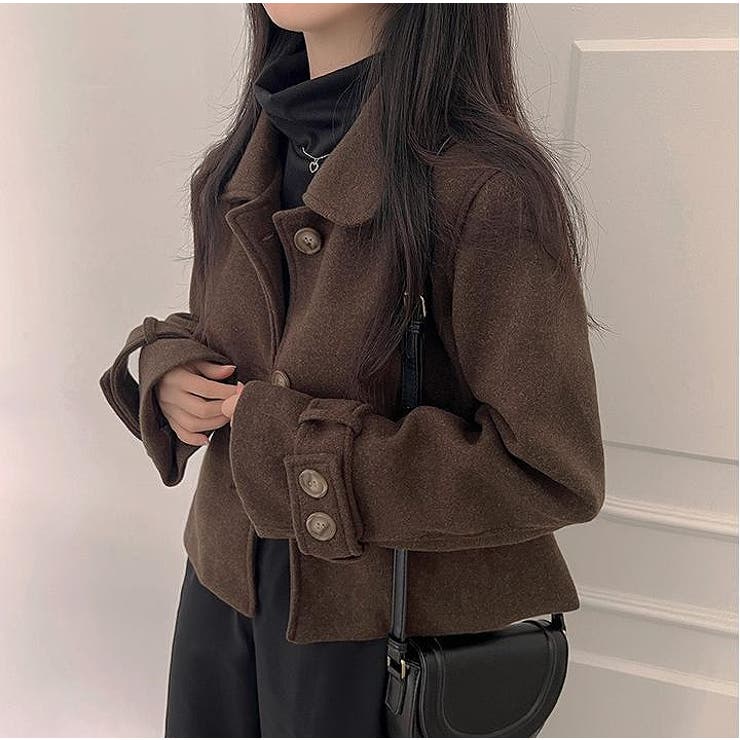 ショートシングルブレストメルトンジャケット | Ulysses | 詳細画像7 