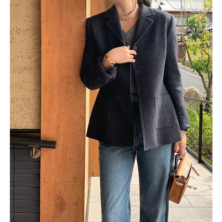 シングルブレストメルトンジャケット | Ulysses | 詳細画像6 