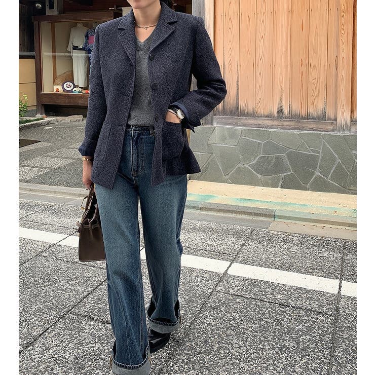 シングルブレストメルトンジャケット | Ulysses | 詳細画像7 