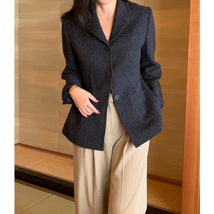 シングルブレストメルトンジャケット | Ulysses | 詳細画像8 