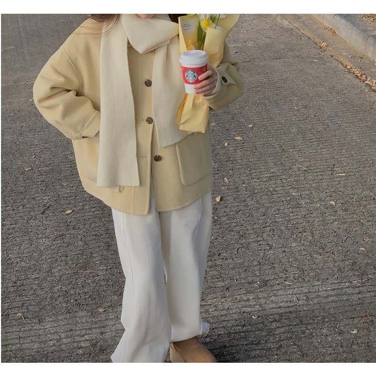 襟付きシングルブレストメルトンジャケット | Ulysses | 詳細画像5 