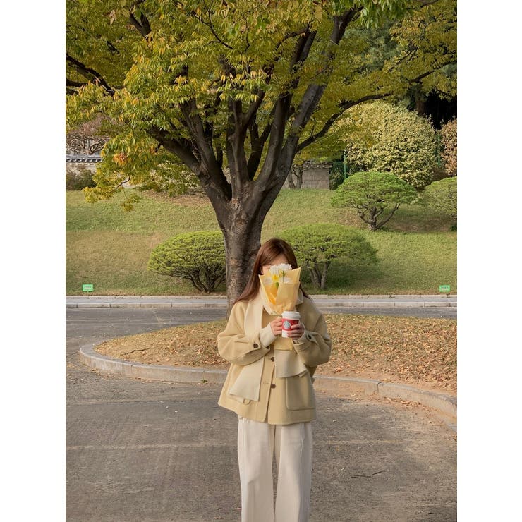 襟付きシングルブレストメルトンジャケット | Ulysses | 詳細画像7 