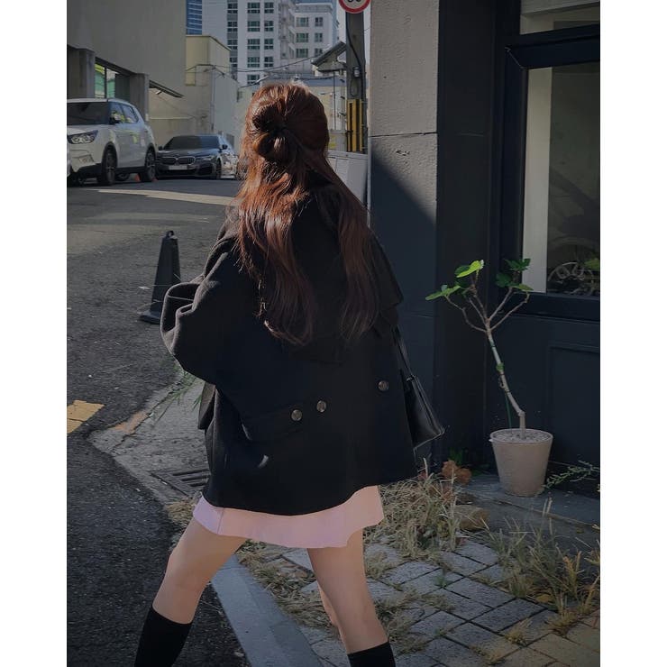 襟付きシングルブレストメルトンジャケット | Ulysses | 詳細画像9 