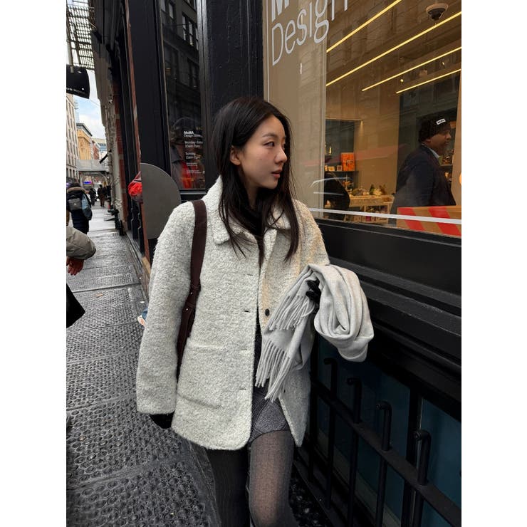 襟付きシングルブレストジャケット | Ulysses | 詳細画像8 