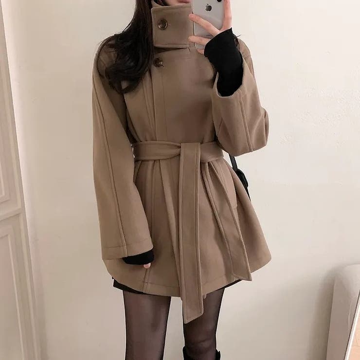 リボンスタンドカラーメルトンジャケット | Ulysses | 詳細画像8 