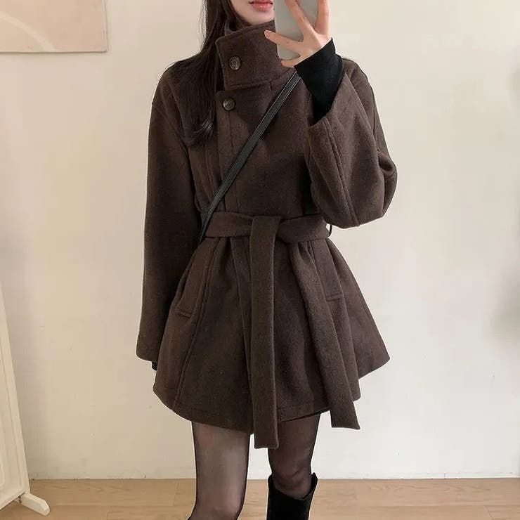 リボンスタンドカラーメルトンジャケット | Ulysses | 詳細画像9 