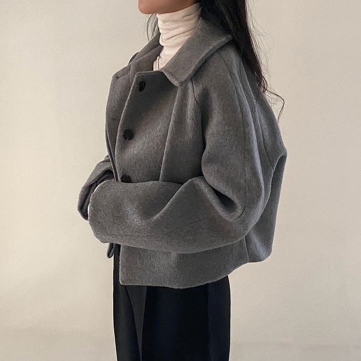 襟付きメルトンショートジャケット | Ulysses | 詳細画像6 