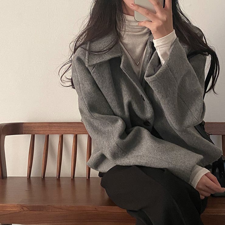 襟付きメルトンショートジャケット | Ulysses | 詳細画像7 