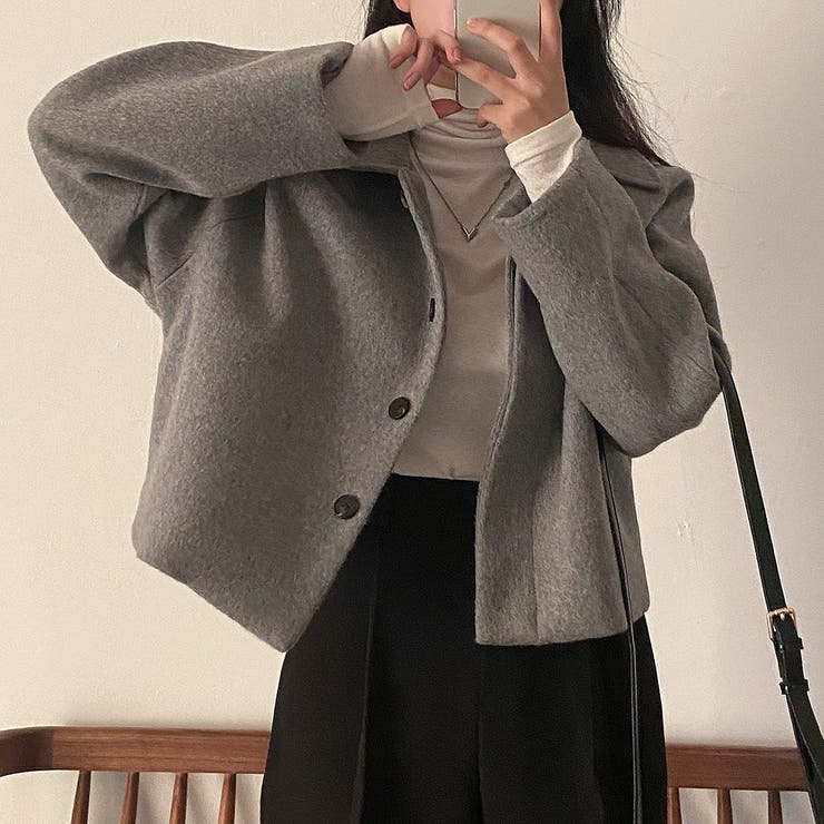 襟付きメルトンショートジャケット | Ulysses | 詳細画像8 