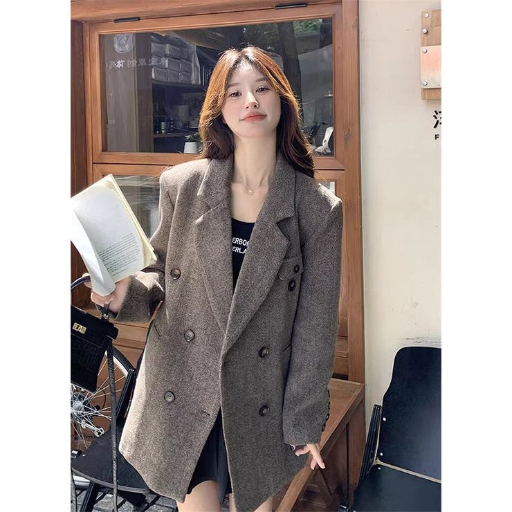 ブラウン | メルトンスーツジャケット | Ulysses