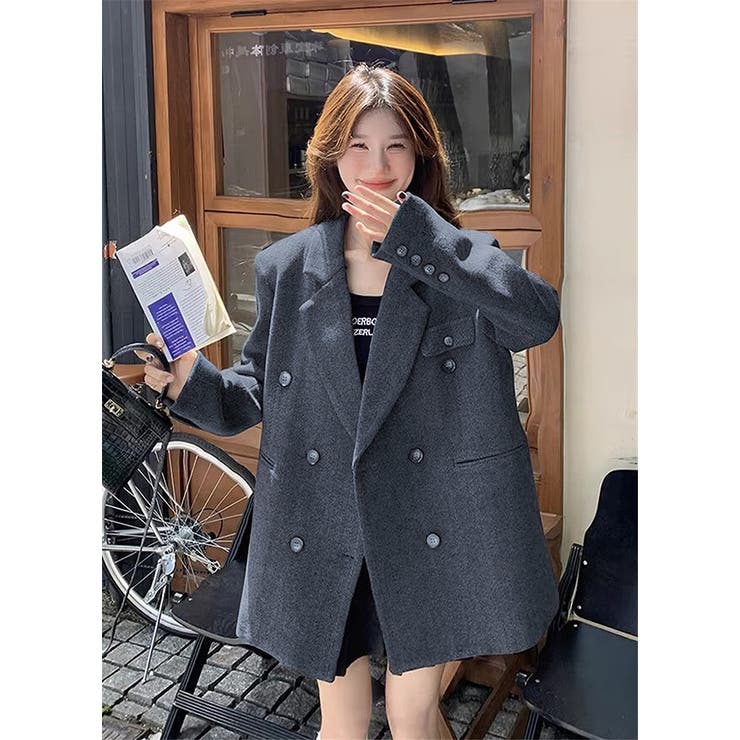 ダークグレー | メルトンスーツジャケット | Ulysses