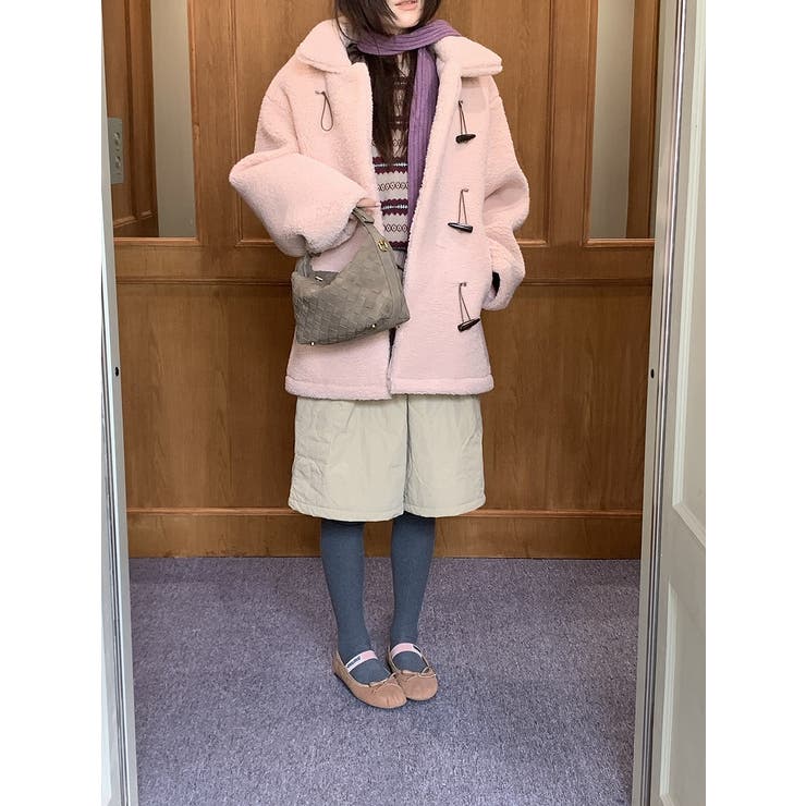 襟付きボアジャケット | Ulysses | 詳細画像1 