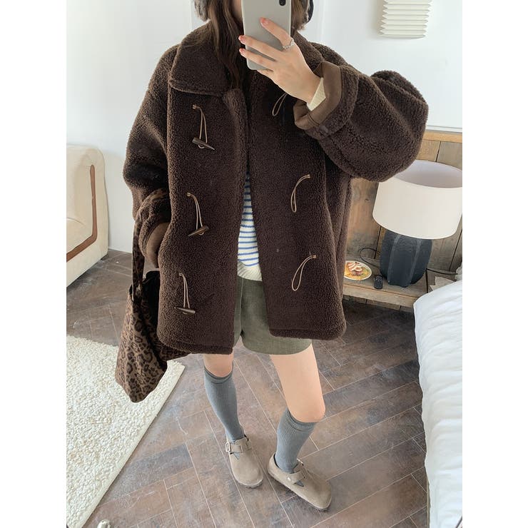 襟付きボアジャケット | Ulysses | 詳細画像11 