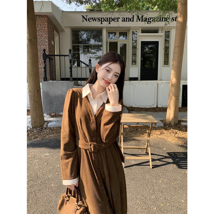 レイヤード風リボンワンピース | Ulysses | 詳細画像1 