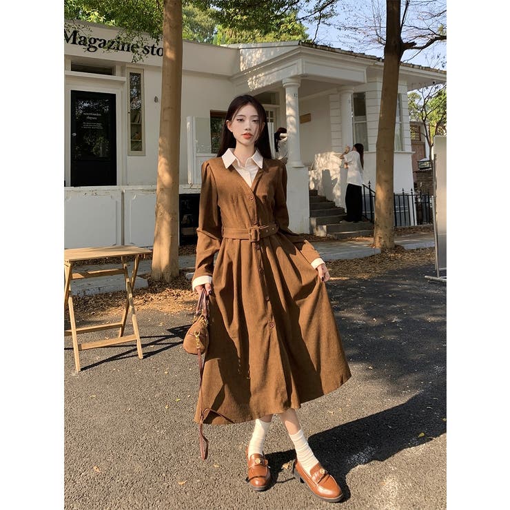 レイヤード風リボンワンピース | Ulysses | 詳細画像4 