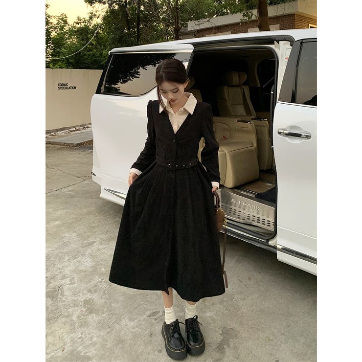 レイヤード風リボンワンピース | Ulysses | 詳細画像5 