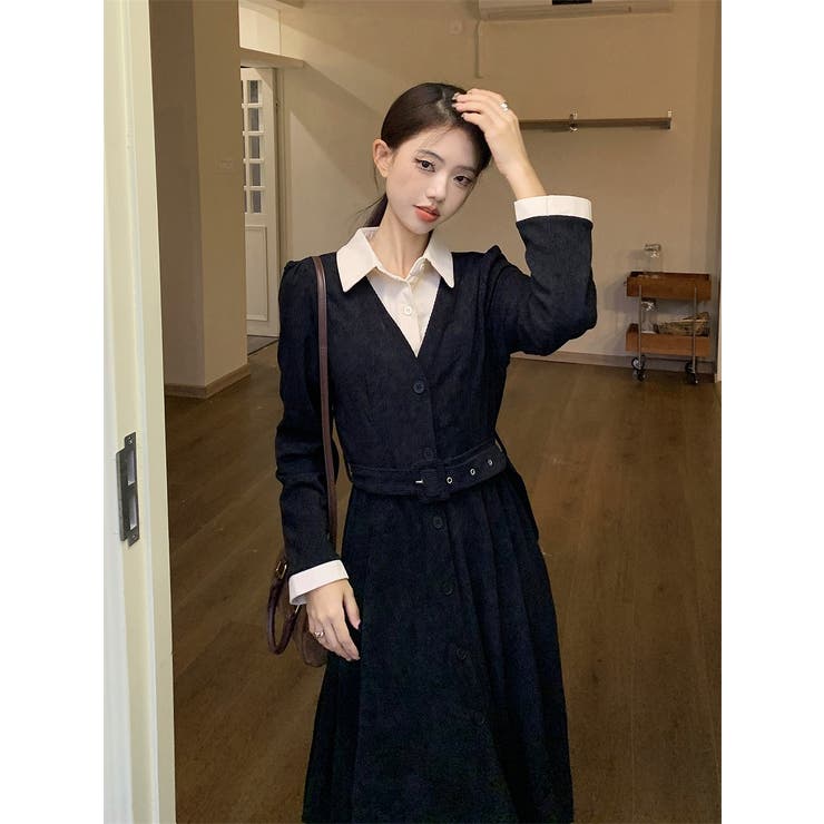 レイヤード風リボンワンピース | Ulysses | 詳細画像8 