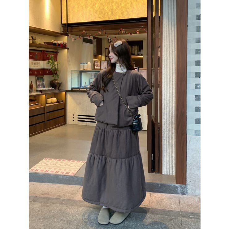 ショートジャケットスカートセットアップ[品番：NTRW0012201]｜Ulysses