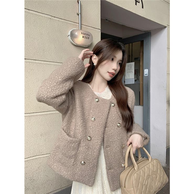 ノーカラーダブルブレストジャケット | Ulysses | 詳細画像8 