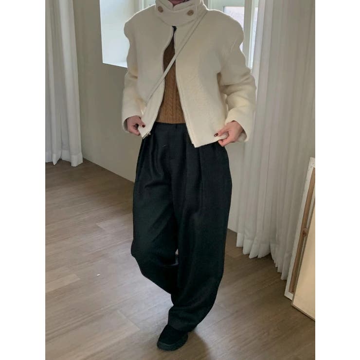 ショートスタンドカラージャケット | Ulysses | 詳細画像7 