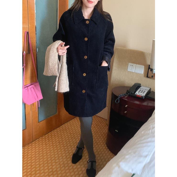 襟付きコーデュロイシングルブレストジャケット | Ulysses | 詳細画像5 