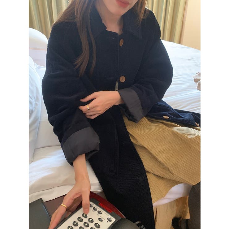 襟付きコーデュロイシングルブレストジャケット | Ulysses | 詳細画像6 