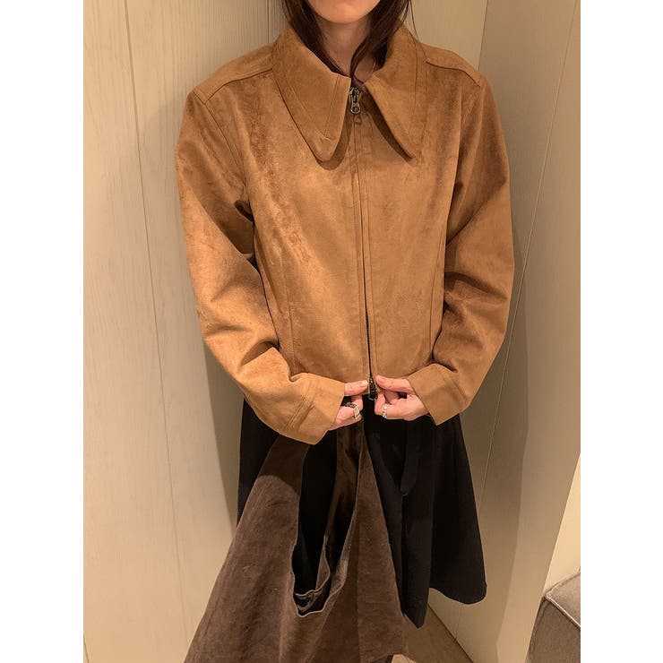 鹿の毛皮の綿毛ショートジャケット | Ulysses | 詳細画像4 