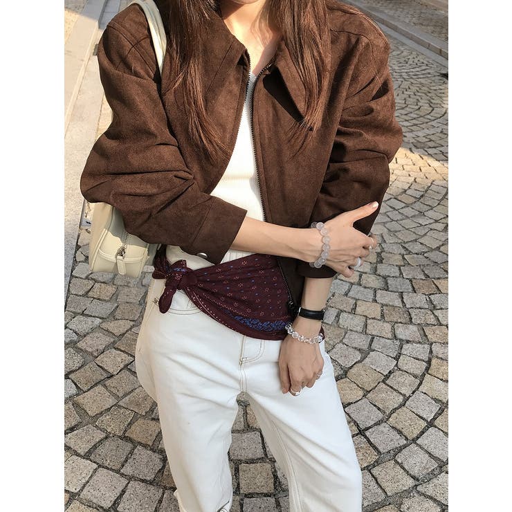 鹿の毛皮の綿毛ショートジャケット | Ulysses | 詳細画像6 