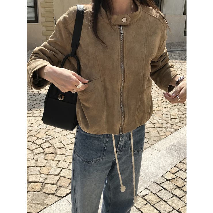 鹿の毛皮の綿毛ショートジャケット | Ulysses | 詳細画像6 