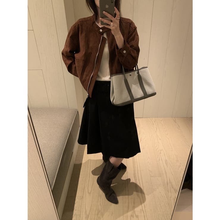 鹿の毛皮の綿毛ショートジャケット | Ulysses | 詳細画像10 