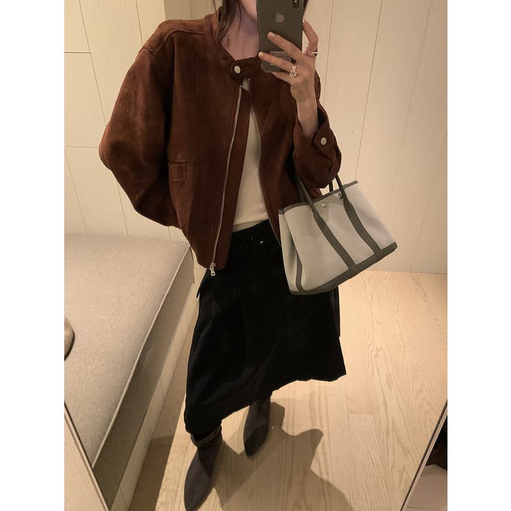 鹿の毛皮の綿毛ショートジャケット | Ulysses | 詳細画像11 